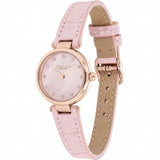 Buy Shop Coach Hayley Mother of Pearl Pink Dial Pink Leather Strap Watch for Women - 14503537 USA Online