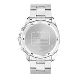 Buy Shop Coach Kent Black Dial Silver Steel Strap Watch for Men - 14602556 USA Online
