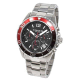 Buy Shop Coach Kent Black Dial Silver Steel Strap Watch for Men - 14602556 USA Online