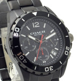 Buy Shop Coach Kent Chronograph Black Dial Black Steel Strap Watch for Men - 14602554 USA Online