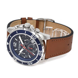 Buy Shop Coach Kent Chronograph Blue Dial Brown Leather Strap Watch for Men - 14602560 USA Online