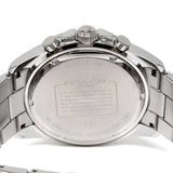 Buy Shop Coach Kent Chronograph Blue Dial Silver Steel Strap Watch for Men - 14602555 USA Online