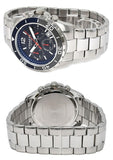 Buy Shop Coach Kent Chronograph Blue Dial Silver Steel Strap Watch for Men - 14602555 USA Online