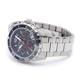 Buy Shop Coach Kent Chronograph Blue Dial Silver Steel Strap Watch for Men - 14602555 USA Online