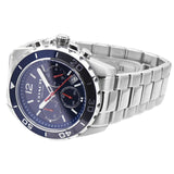 Buy Shop Coach Kent Chronograph Blue Dial Silver Steel Strap Watch for Men - 14602555 USA Online