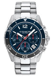 Buy Shop Coach Kent Chronograph Blue Dial Silver Steel Strap Watch for Men - 14602555 USA Online