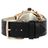 Buy Shop Coach Kent Chronograph Rose Gold Dial Black Leather Strap Watch for Men - 14602559 USA Online