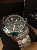 Buy Shop Coach Kent Green Dial Silver Steel Strap Watch for Men - 14602557 USA Online