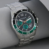 Buy Shop Coach Kent Green Dial Silver Steel Strap Watch for Men - 14602557 USA Online