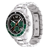 Buy Shop Coach Kent Green Dial Silver Steel Strap Watch for Men - 14602557 USA Online