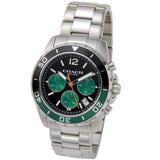 Buy Shop Coach Kent Green Dial Silver Steel Strap Watch for Men - 14602557 USA Online