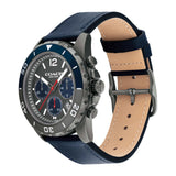 Buy Shop Coach Kent Grey Dial Blue Leather Strap Watch for Men - 14602558 USA Online
