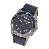 Buy Shop Coach Kent Grey Dial Blue Leather Strap Watch for Men - 14602558 USA Online