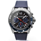 Buy Shop Coach Kent Grey Dial Blue Leather Strap Watch for Men - 14602558 USA Online