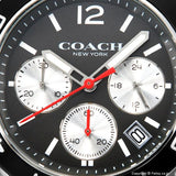 Buy Shop Coach Kent Grey Dial Grey Leather Strap Watch for Men - 14602561 USA Online