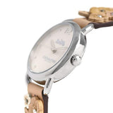 Buy Shop Coach Perry White Dial Brown Floral Leather Strap Watch for Women - 14502873 USA Online