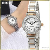 Buy Shop Coach Madison Crystals Silver Dial Two Tone Steel Strap Watch for Women - 14502404 USA Online