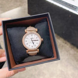 Buy Shop Coach Madison Diamonds White Dial Beige Leather Strap Watch for Women - 14503394 USA Online