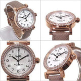 Buy Shop Coach Madison Diamonds White Dial Beige Leather Strap Watch for Women - 14503394 USA Online