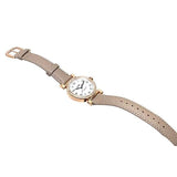 Buy Shop Coach Madison Diamonds White Dial Beige Leather Strap Watch for Women - 14503394 USA Online