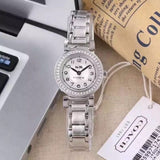 Buy Shop Coach Madison Silver Dial Silver Steel Strap Watch for Women - 14502402 USA Online