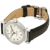 Buy Shop Coach Madison White Dial Black Leather Strap Watch for Women - 14502399 USA Online