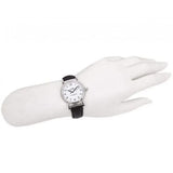 Buy Shop Coach Madison White Dial Black Leather Strap Watch for Women - 14502406 USA Online