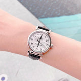 Buy Shop Coach Madison White Dial Black Leather Strap Watch for Women - 14502406 USA Online