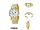 Buy Shop Coach Madison White Dial Gold Mesh Bracelet Watch for Women - 14502652 USA Online