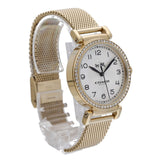 Buy Shop Coach Madison White Dial Gold Mesh Bracelet Watch for Women - 14502652 USA Online