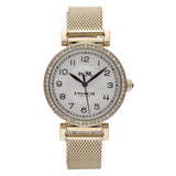 Buy Shop Coach Madison White Dial Gold Mesh Bracelet Watch for Women - 14502652 USA Online