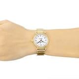 Buy Shop Coach Madison White Dial Gold Steel Strap Watch for Women - 14502397 USA Online