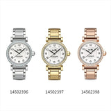 Buy Shop Coach Madison White Dial Gold Steel Strap Watch for Women - 14502397 USA Online