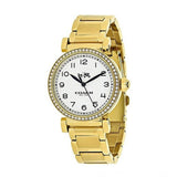 Buy Shop Coach Madison White Dial Gold Steel Strap Watch for Women - 14502397 USA Online