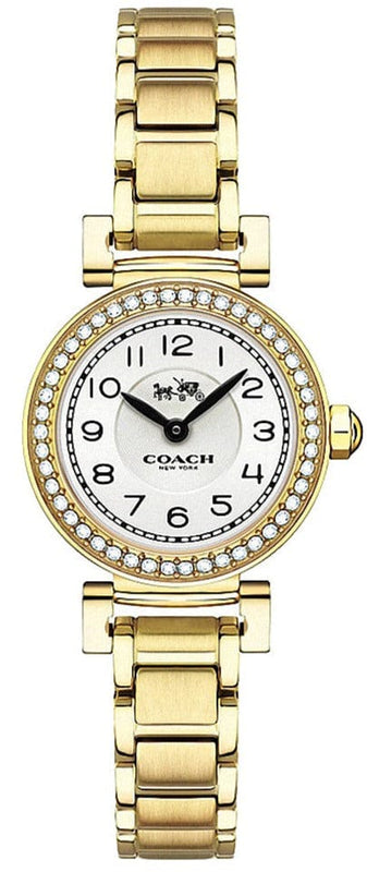 Buy Shop Coach Madison White Dial Gold Steel Strap Watch for Women - 14502403 USA Online