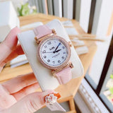 Buy Shop Coach Madison White Dial Pink Leather Strap Watch for Women - 14503395 USA Online