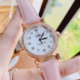 Buy Shop Coach Madison White Dial Pink Leather Strap Watch for Women - 14503395 USA Online
