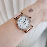 Buy Shop Coach Madison White Dial Pink Leather Strap Watch for Women - 14503395 USA Online