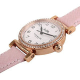 Buy Shop Coach Madison White Dial Pink Leather Strap Watch for Women - 14503395 USA Online