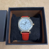 Buy Shop Coach Madison White Dial Red Leather Strap Watch for Women - 14502400 USA Online