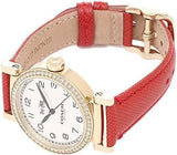 Buy Shop Coach Madison White Dial Red Leather Strap Watch for Women - 14502400 USA Online
