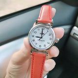 Buy Shop Coach Madison White Dial Red Leather Strap Watch for Women - 14502407 USA Online