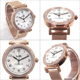 Buy Shop Coach Madison White Dial Rose Gold Mesh Bracelet Watch for Women - 14503398 USA Online