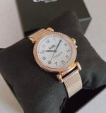 Buy Shop Coach Madison White Dial Rose Gold Mesh Bracelet Watch for Women - 14503398 USA Online