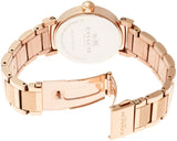 Buy Shop Coach Madison White Dial Rose Gold Steel Strap Watch for Women - 14502395 USA Online