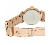 Buy Shop Coach Madison White Dial Rose Gold Steel Strap Watch for Women - 14502395 USA Online