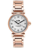 Buy Shop Coach Madison White Dial Rose Gold Steel Strap Watch for Women - 14502395 USA Online