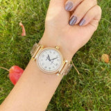 Buy Shop Coach Madison White Dial Rose Gold Steel Strap Watch for Women - 14502398 USA Online