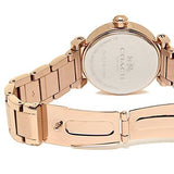 Buy Shop Coach Madison White Dial Rose Gold Steel Strap Watch for Women - 14502398 USA Online