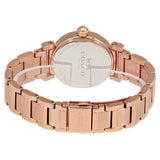 Buy Shop Coach Madison White Dial Rose Gold Steel Strap Watch for Women - 14502398 USA Online